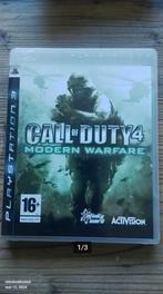 PS3 - Call of Duty 4 Modern Warfare - Playstation 3, Comme neuf, À partir de 18 ans, Shooter, Envoi