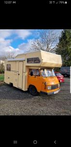 Camping car mercedes hanomag 1973, Achat, 2 places, Autre carrosserie, Brun