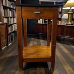 Table haute vintage en bois/table de bar/table d'appoint, Enlèvement ou Envoi