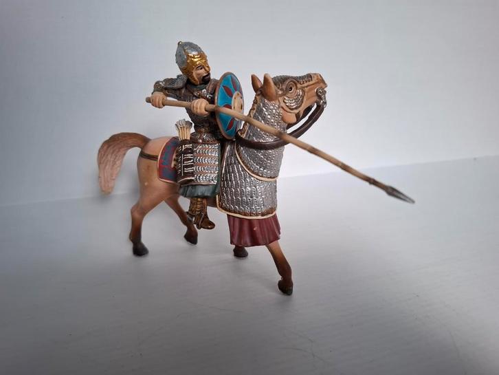 Set Schleich 70040 Chevalier oriental à cheval, Collections, Jouets miniatures, Utilisé, Enlèvement ou Envoi
