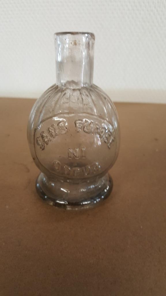 veilleuse ancienne, Antiquités & Art, Antiquités | Verre & Cristal, Enlèvement ou Envoi