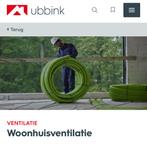 Ubbink Air Excellent ventilatie, Ophalen, Nieuw, Afzuiger