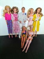 Lot Barbie vintage époque 80's, Verzamelen, Poppen, Fashion Doll, Gebruikt, Ophalen