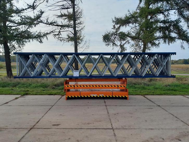 2x set Kimer palletstelling gebruikt 36.4m/30.8m, Zakelijke goederen, Kantoor en Winkelinrichting | Magazijn, Stelling en Opslag