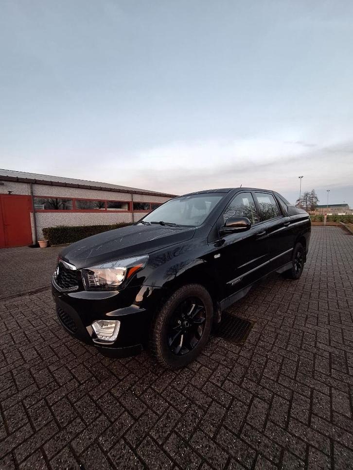 Ssangyong actyon sports 2.2L, Auto's, Bestelwagens en Lichte vracht, Particulier, 4x4, ABS, Achteruitrijcamera, Airbags, Airconditioning