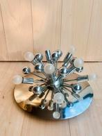 Mooie Space Age Sputnik plafond-/wandlamp jaren ’60, Huis en Inrichting, Lampen | Plafondlampen, Ophalen of Verzenden, Gebruikt