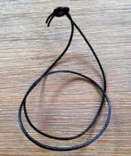 Koord van rundleer, zwart, Ophalen of Verzenden, Nieuw, Zwart