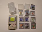 Nintendo game boy (defect) met 10 games, Ophalen of Verzenden, Niet werkend