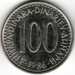 Joegoslavië : 100 Dinara 1986  KM#114  Ref 14297, Losse munt, Verzenden, Joegoslavië