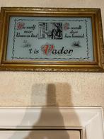 Vader,moeder vintage schilderij, Antiek en Kunst, Ophalen