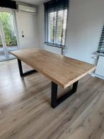 Table à manger en chêne massif 1er choix avec structure, Enlèvement, Comme neuf