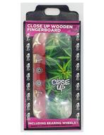 Close Up Wooden Fingerboard Leaf Gold Trucks, Verzenden, Zo goed als nieuw