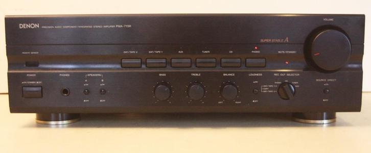 Denon PMA-715R Versterker / Super Stable A, Audio, Tv en Foto, Versterkers en Ontvangers, Zo goed als nieuw, Stereo, 120 watt of meer