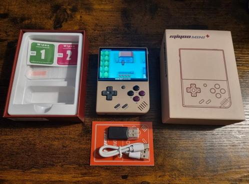 Miyoo Mini+ (Plus), nieuw in doos (8000+ games & OnionOS), Games en Spelcomputers, Spelcomputers | Nintendo Consoles | Accessoires