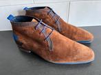 Floris van Bommel herenschoenen maat 9.5 / 43.5 H, Kleding | Heren, Schoenen, Bruin, Floris van Bommel, Ophalen of Verzenden, Zo goed als nieuw