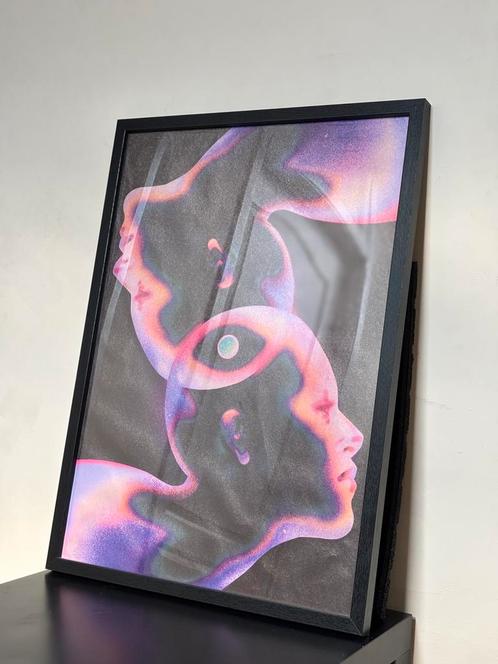 2 Universele Schilderijen – Modern, met kader, Antiek en Kunst, Kunst | Schilderijen | Modern, Ophalen