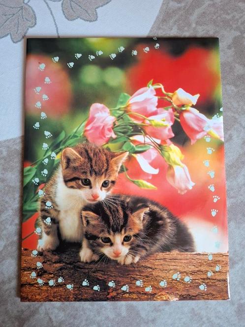 Briefpapier katten, Verzamelen, Dierenverzamelingen, Zo goed als nieuw, Ophalen of Verzenden