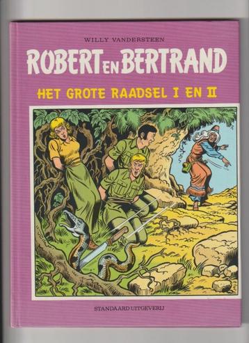 ROBERT EN BERTRAND "HET GROTE RAADSEL I EN II" HC VAN 1983 beschikbaar voor biedingen