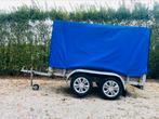 Gestampte aanhangwagen zeer goede staat. nieuwe banden 750kg, Auto diversen, Aanhangers en Bagagewagens, Ophalen