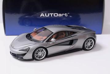 McLaren 570S Grijs 1/18 AUTOART Nieuw beschikbaar voor biedingen