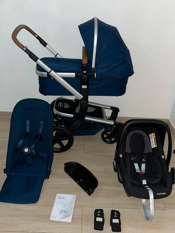 Joolz Day + Earth Parrot Blue kinderwagen 3-in-1 Compleet, Kinderen en Baby's, Babygeluk, Babygelukjasara@outlook.be, Maxi-Cosi