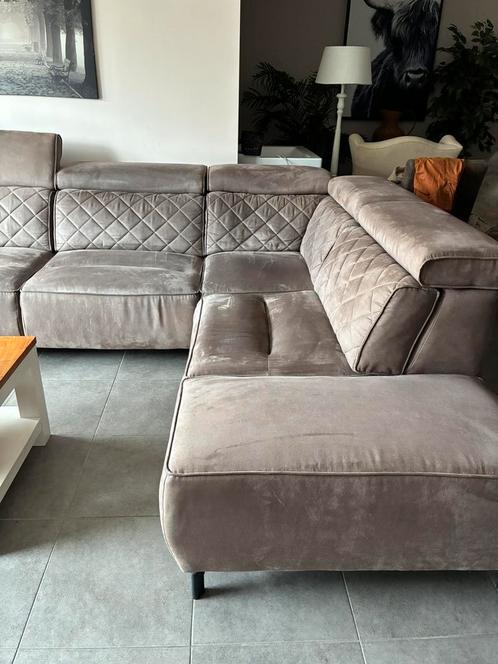 Hoeksalon als nieuw 1.5 jaar oud niets aan nieuwstaat, Huis en Inrichting, Fauteuils, Ophalen