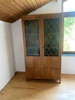 Vintage vitrinekast, Huis en Inrichting, Kasten | Boekenkasten, Ophalen, Vintage, 50 tot 100 cm, 150 tot 200 cm