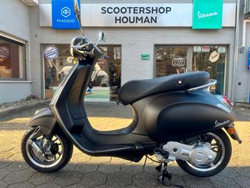 Vespa Primavera S 50cc 45Km/h NERO CONVINTO MATT, Fietsen en Brommers, Scooters | Vespa, Benzine, 50 cc, Vespa S