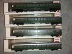 Lot H0 Marklin DC 4 Voitures CFL Wegmannn + Eclairage, Hobby en Vrije tijd, Modeltreinen | H0, Gelijkstroom, Wagon, Ophalen of Verzenden