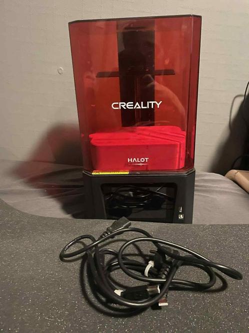 Imprimante a résine halot one + water cure anycubic + résine, Computers en Software, 3D Printers, Zo goed als nieuw, Ophalen