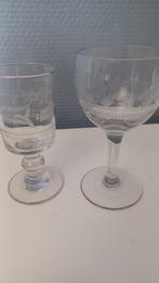 Verres à vin vintage, Enlèvement ou Envoi