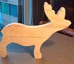 Houten hert, Diversen, Kerst, Ophalen of Verzenden, Zo goed als nieuw