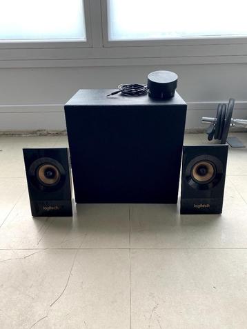 Logitech 2.1-luidsprekers met subwoofer beschikbaar voor biedingen