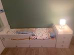 Kinderbed met nachtkastje en commode/kleerkast te koop, Huis en Inrichting, Slaapkamer | Complete slaapkamers, Ophalen, Zo goed als nieuw