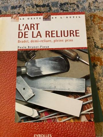 La reliure Boekbinden  Paule Brunot-Fieux Bradel enz…. beschikbaar voor biedingen