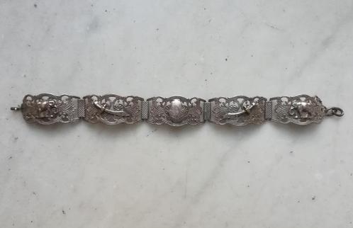 Ancien bracelet métal filigrané turc, Handtassen en Accessoires, Antieke sieraden, Armband, Overige materialen, Ophalen of Verzenden