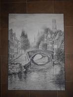 Prachtige potloodtekening - F.Van Goethem, Ophalen of Verzenden