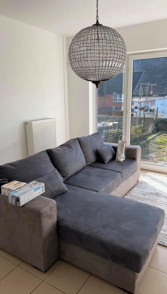 CANAPÉ GRIS, Maison & Meubles, Canapés | Coins salons complets, Comme neuf, Enlèvement