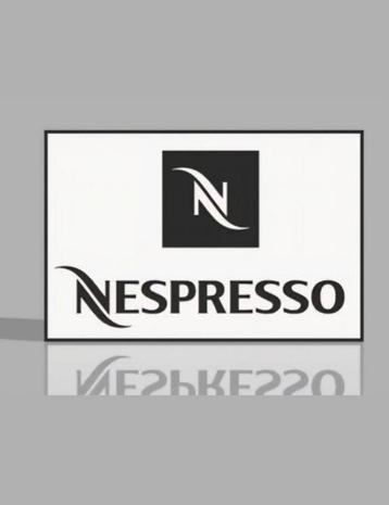 Nieuwe Nespresso LED reclamebak, inclusief LED verlichting.  beschikbaar voor biedingen