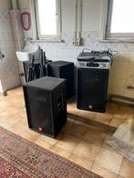 4 jbl speakers, 1 mengpaneel, 1 versterker, Audio, Tv en Foto, Versterkers en Ontvangers, Ophalen of Verzenden