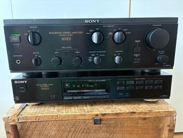 Sony TA-F 500 ES + Sony ST- 500 ES beschikbaar voor biedingen
