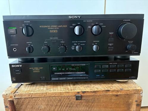 Sony TA-F 500 ES + Sony ST- 500 ES, Audio, Tv en Foto, Stereoketens, Gebruikt, Tuner of Radio, Sony, Losse componenten, Ophalen of Verzenden