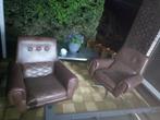 2 vintage fauteuils in zeer goede staat, Huis en Inrichting, Gebruikt, Vintage, Ophalen