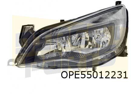 Opel Astra J (-8/12) Koplamp Links (zwart) (identiteit AB5), Auto-onderdelen, Verlichting, Opel, Nieuw, Verzenden
