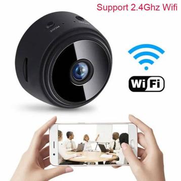 A9 Mini Caméra Wifi, Maison Intelligente HD 720P Caméra IP S