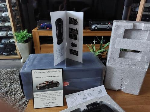Autoart 70961 1/18 Bugatti veyron EB 16.4 Sang Noir Black, Hobby en Vrije tijd, Modelauto's | 1:18, Zo goed als nieuw, Auto, Autoart