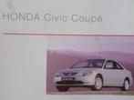 Brochure de la Honda Civic Coupé 2001 - FRANÇAIS, Livres, Autos | Brochures & Magazines, Envoi, Honda