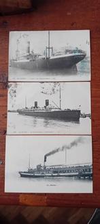 Trois cartes postales bateaux., Enlèvement ou Envoi, Comme neuf