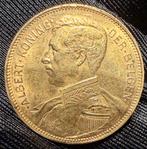 Albert I 20 Frank Medailleslag, Ophalen, Goud, Losse munt, Goud