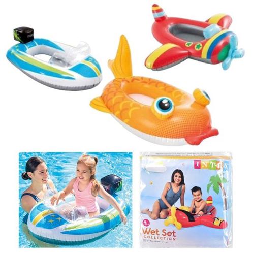 Intex kinderboot opblaasbaar vis vliegtuig motorboot, Kinderen en Baby's, Speelgoed | Buiten | Actiespeelgoed, Nieuw, Ophalen of Verzenden